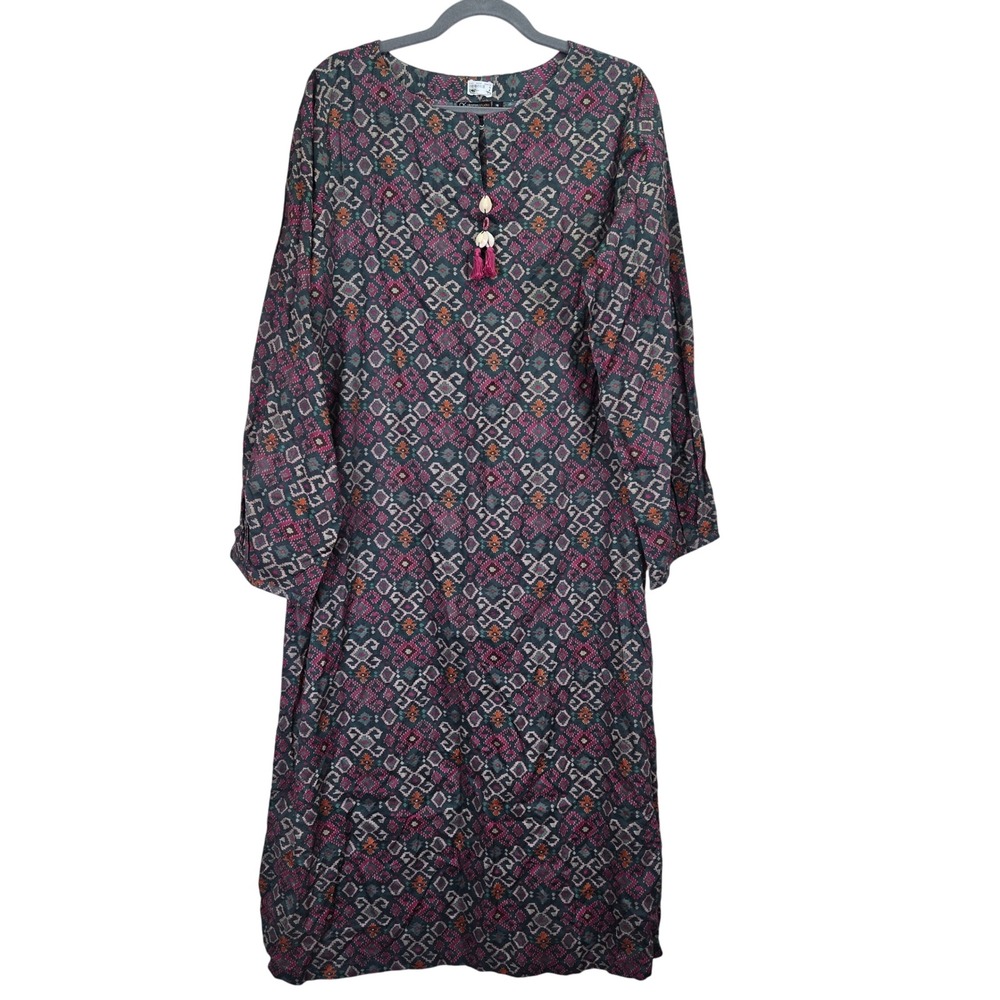 Alkaram Studio Womens Kurta 16 Semi Sheer‎ Bohemian Geometric Asia Traditional